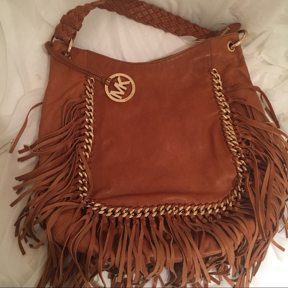 Michael Kors Vienna Hobo Bag - Tan Ltd Ed - Picture 5 of 10